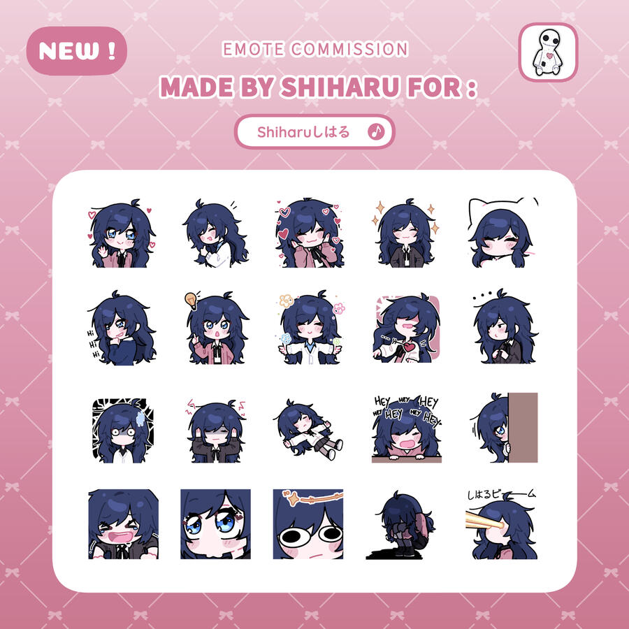Shiharu Emotes